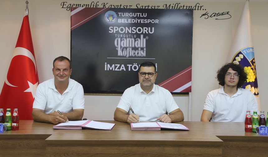Turgutlu Belediyespor'da yeni sezon sponsorluk anlaşması