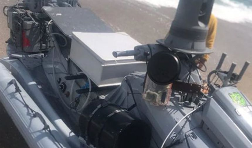 Çatalca sahillerinde Ukrayna'ya ait olduğu düşünülen insansız deniz aracı bulundu