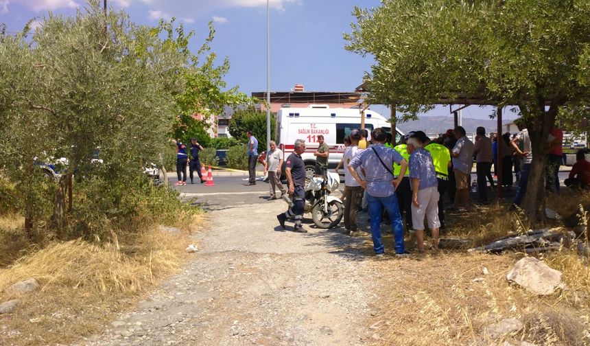 Aydın'da kamyonla motosiklet çarpıştı: 1 ölü!