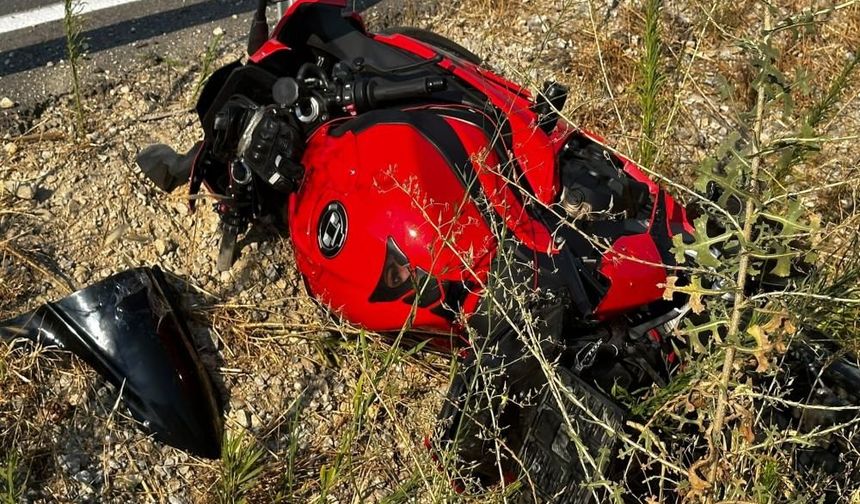 Milas'ta motosiklet kazası: 1 ölü, 1 yaralı