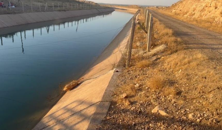 Şanlıurfa’da sulama kanalına giren küçük çocuk boğuldu!