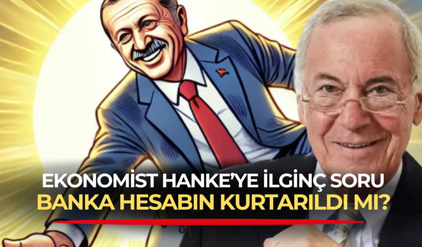 Steve Hanke'nin Türkiye aşkı sorgulanıyor! Ünlü ekonomiste 'banka hesabın kurtarıldı mı' sorusu yöneltildi