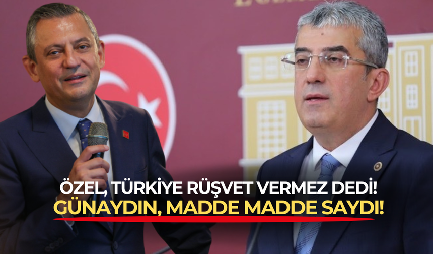 Özgür Özel 'Türkiye rüşvet vermez' dedi, Gökhan Günaydın Eric Adams soruşturmasını madde madde saydı!