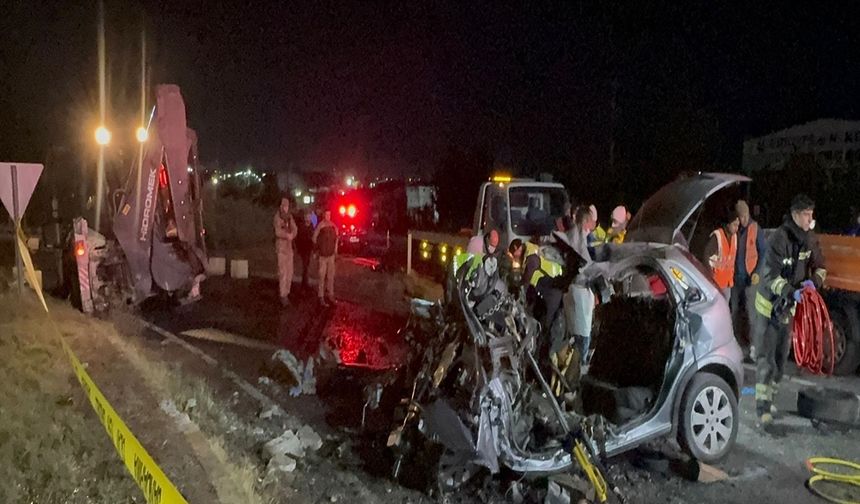 Tekirdağ'da katliam gibi kaza: 5 ölü!