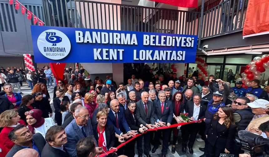 Bandırma Belediyesi 2'nci kent lokantasını hizmete açtı