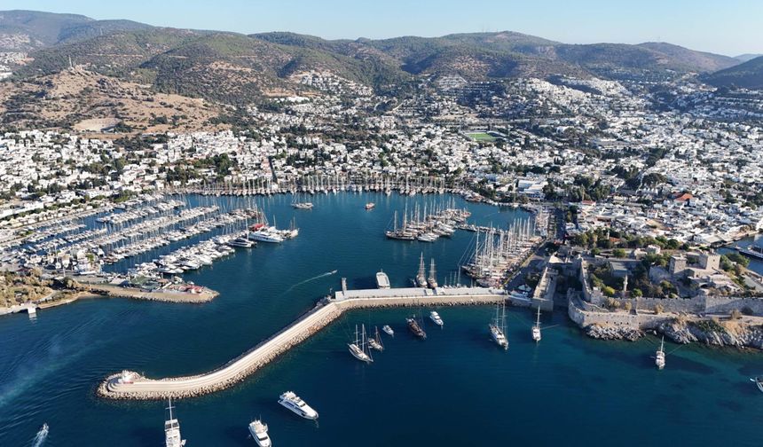 Bodrum'da turizm hareketliliğiyle 2024 sezonu devam ediyor