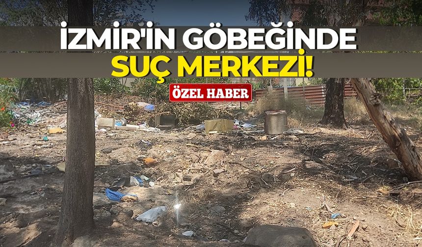 İzmir'in göbeğinde suç merkezi!