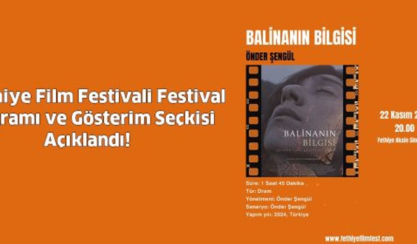 2.Fethiye Film Festivali seyirciyle buluşmaya hazır