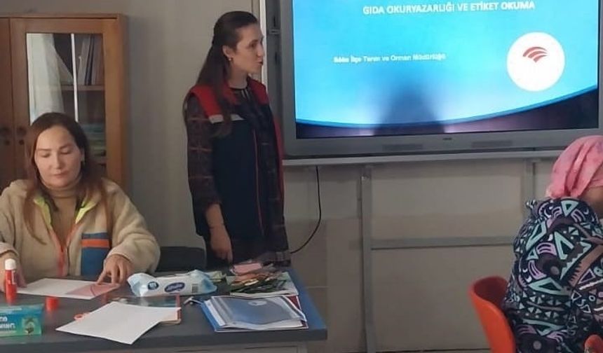 Söke'de özel öğrencilere gıda okuryazarlığı eğitimleri verildi