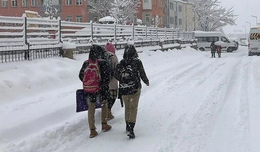 Yozgat'ta eğitime bir gün ara verdi