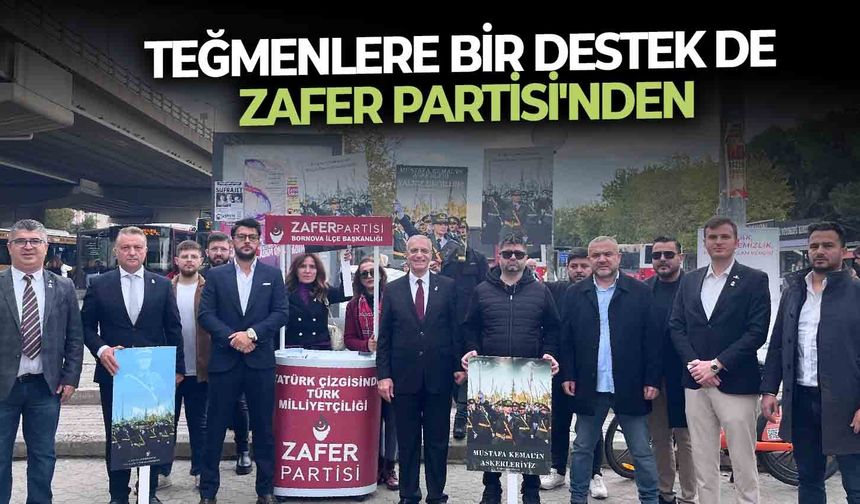 Teğmenlere bir destek de Zafer Partisi'nden