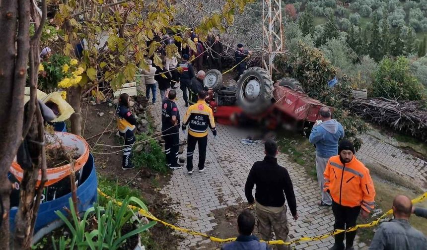 Aydın’ın Köşk ilçesinde traktör devrildi: 66 yaşındaki şahıs hayatını kaybetti