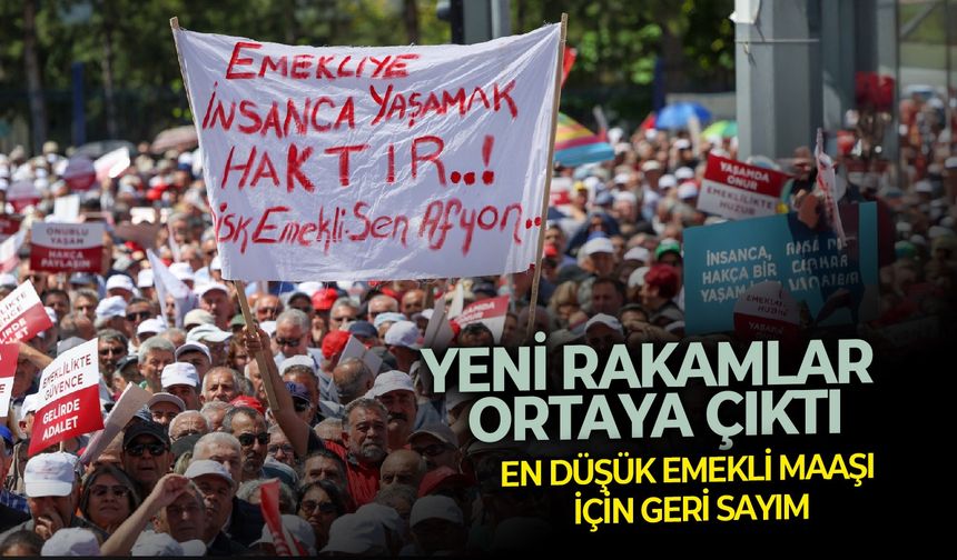 En düşük emekli maaşı için geri sayım: Yeni rakamlar ortaya çıktı