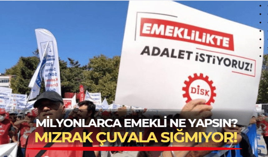 DİSK Araştırma Merkezi: TÜİK de itiraf etti! Emeklilerin pastadaki payı küçüldü