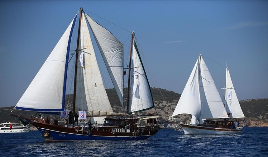 Yosun Cup yelken yarışları Bodrum'da start verdi