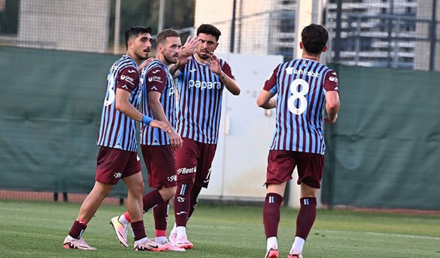 Trabzonspor Bodrum'u tek golle geçti!