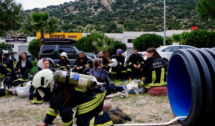 Muğla’da gönüllü itfaiyecilik eğitimlerine yoğun ilgi