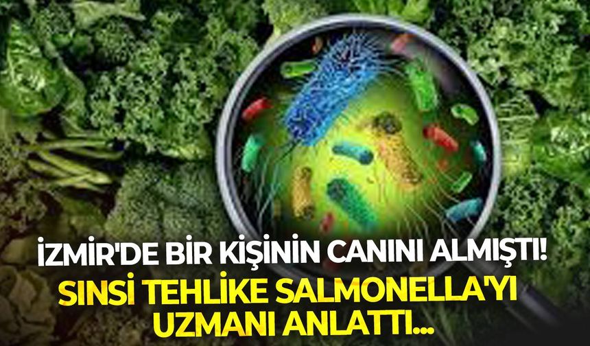 İzmir'de bir kişinin canını almıştı! Sinsi tehlike Salmonella'yı uzmanı anlattı...