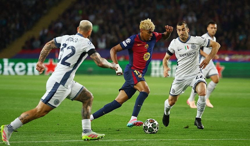 Şampiyonlar Ligi yarı finaline yakışır maç: Barcelona ve Inter'den 6 gollü şölen!