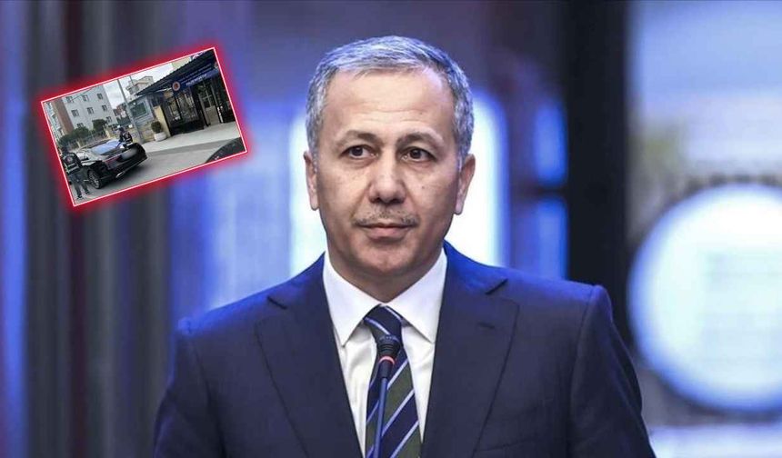 Bakan Yerlikaya açıkladı: Tartışmalara sebep olan araçtaki 'çakar' iptal!