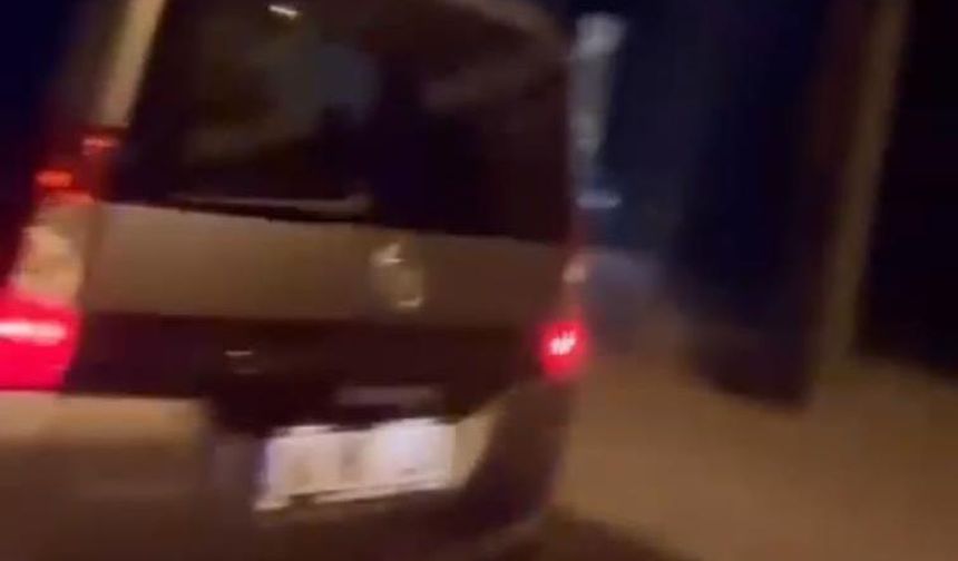 Yolda takip iddiası: Bursa’da kadın şüpheli aracı görüntüledi