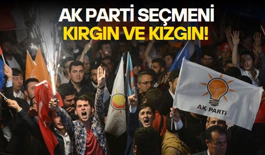 HBS Araştırma'dan dikkat çekici tespit: Ak Parti seçmeni kırgın ve kızgın!