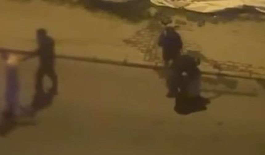Kadın önce darp edildi sonra saldırganların aracına bindi!