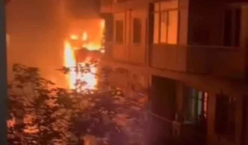 İzmir Bornova'da korkutan patlama!