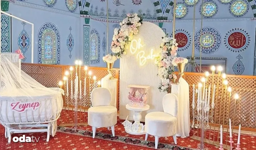 Camideki 'baby shower' partisine 'izinsiz organizasyon' soruşturması!