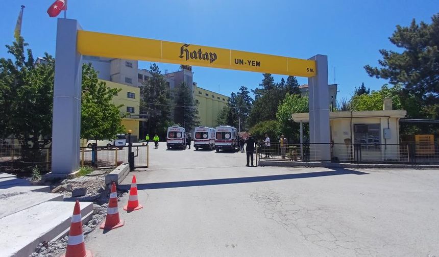 Çorum'da un fabrikasında patlama! Yaralılar var