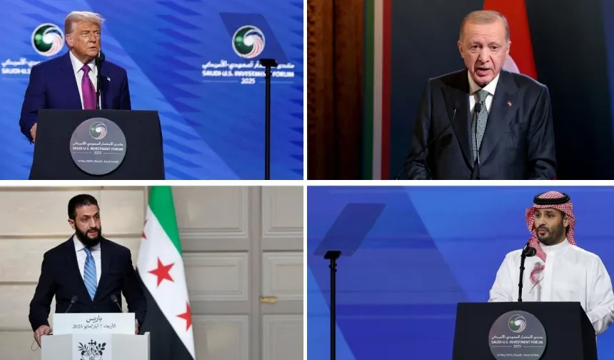 Cumhurbaşkanı Erdoğan-Trump-Muhammed bin Selman ve Şara çevrimiçi toplantı yaptı!