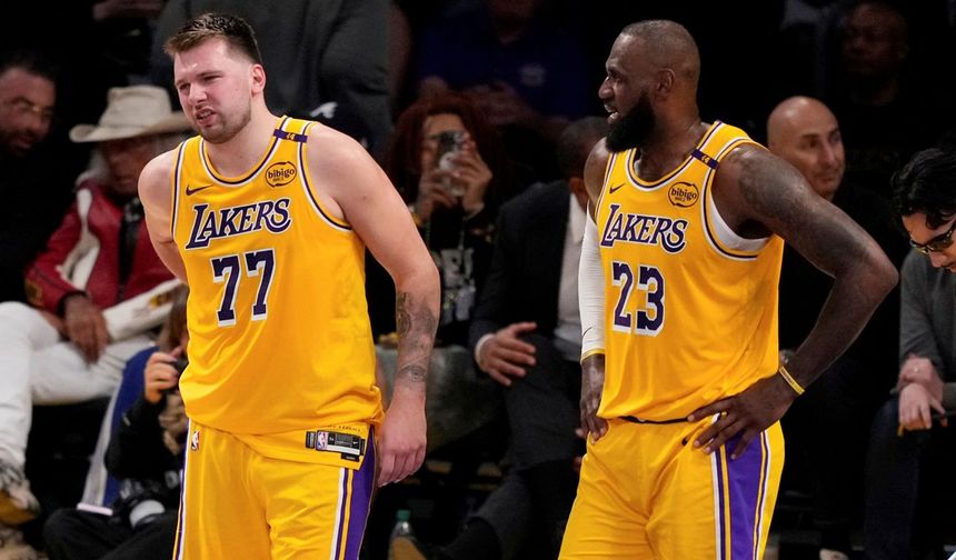 Doncic ve LeBron James için yolun sonu!