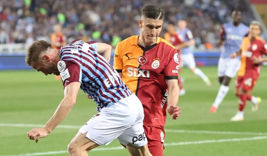 Galatasaray, Trabzon’da şaşırtmadı: Şampiyonluğa 1 puan kaldı!
