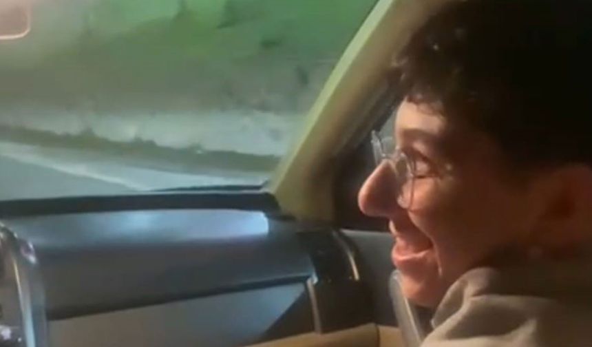 Gümüşhane'de otostop çeken öğrencilerin hayatının sürprizi: Direksiyondaki, Rektör Yıldız çıktı!