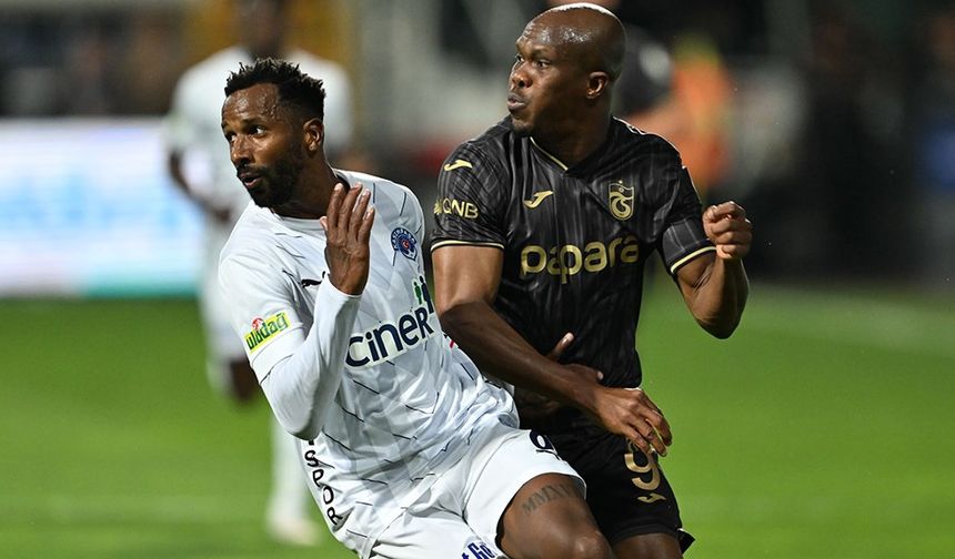 Trabzonspor, Kasımpaşa'yla berabere kaldı: 3 puan VAR'dan döndü!