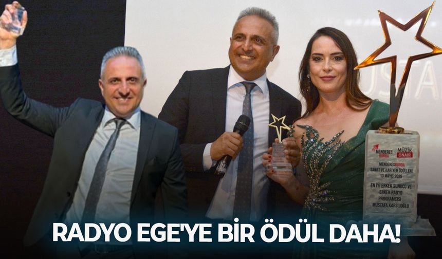 Radyo Ege'ye bir ödül daha!