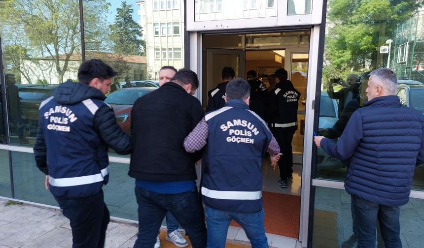 Samsun’da masaj salonlarına baskını: 5 tutuklu!