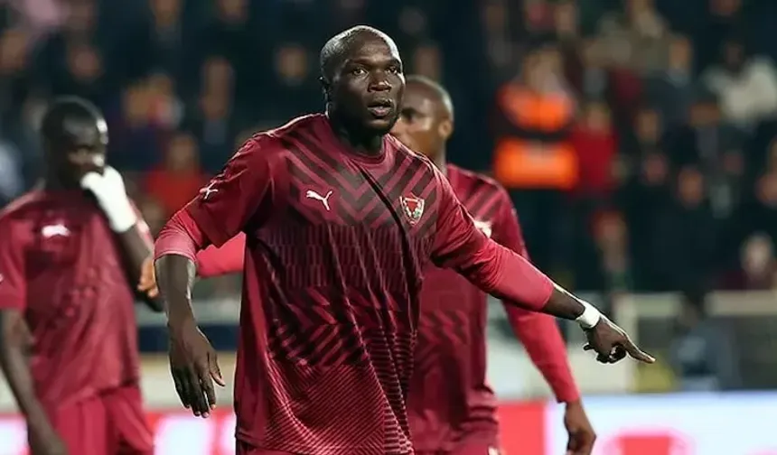 Hatayspor'da Aboubakar sürprizi: Sözleşmesi feshedildi!