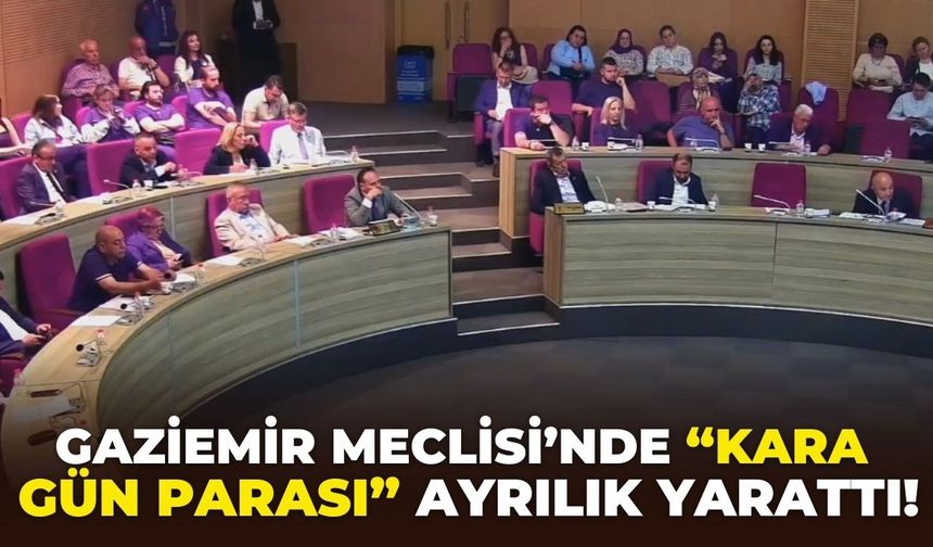 Gaziemir Belediye Meclisi'nde çekişmeli oylama: 70 millyon TL’lik kredi krizi!