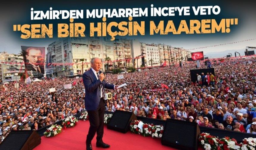 CHP Kurultay delegesi Azimet Gürbüz'den Muharrem İnce'ye, ''Gel bakalım Maarem'' göndermesi