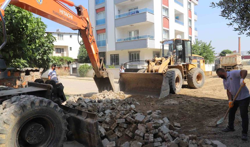 Turgutlu’da 22 sokağa baştan aşağı yenileme!