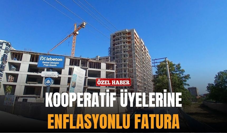 Kooperatif üyelerine enflasyonlu fatura