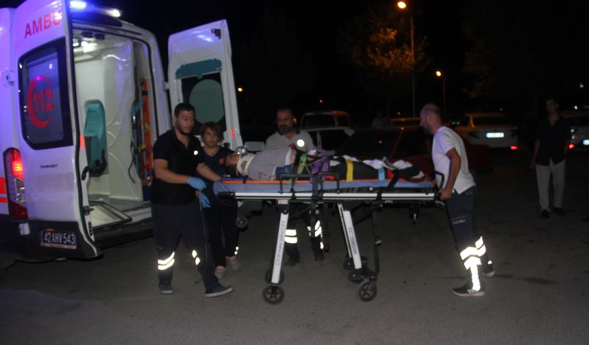 Konya’da kavşak kazası: 2’si ağır 4 kişi yaralandı