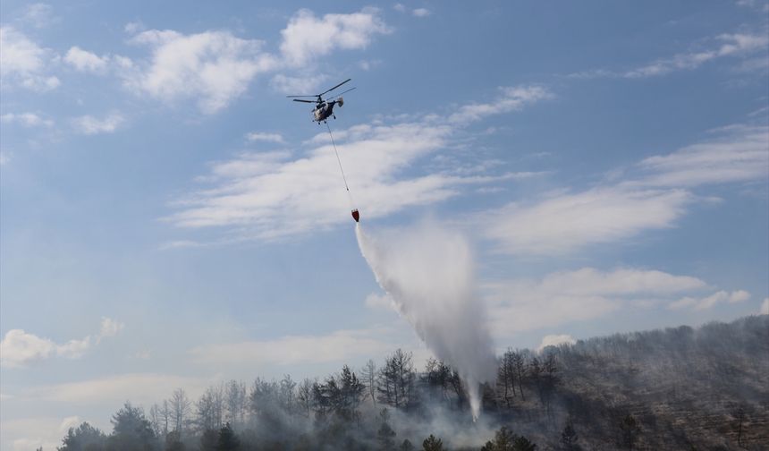 Kocareli İzmit'te korkutan yangın! Alevler yükseldi