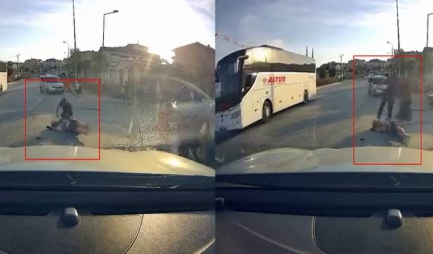 Çocukların önünde şiddet sahnesi! Veli kavgası kanlı sonuçlandı