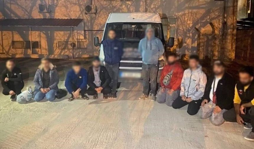 Kaçakçılık ağları çöktü! 48 göçmen, 12 şüpheli yakalandı!