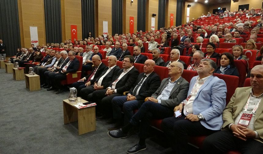 CHP Çanakkale'de Levent Gürbüz güven tazeledi