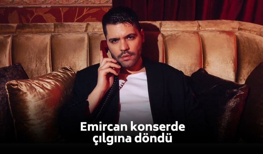 Emircan İğrek konserinde gergin anlar: “Bir daha yapma!”