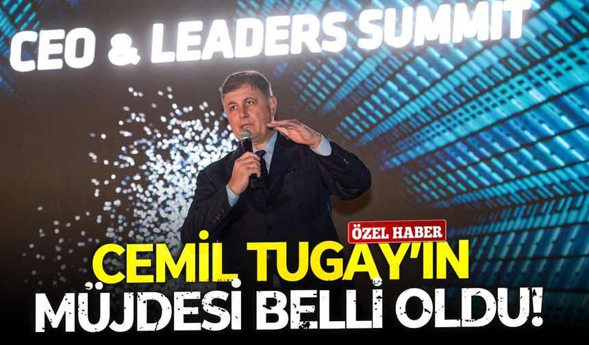 Cemil Tugay’ın müjdesi belli oldu!