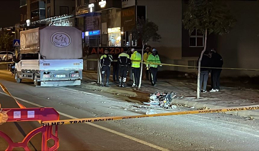 Kahramanmaraş’ta polis kovalamacası faciayla bitti